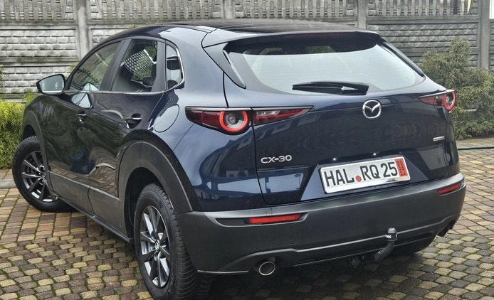 Mazda CX-30 cena 84999 przebieg: 165120, rok produkcji 2020 z Rzgów małe 497